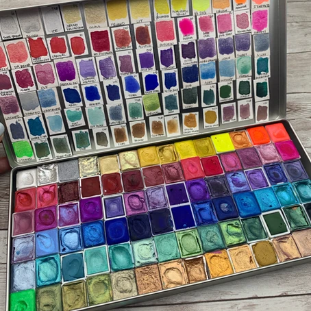 Organizing Your Watercolor Paints