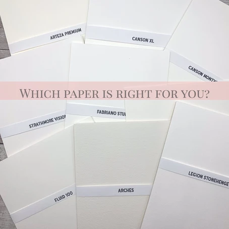 Choosing the Right Watercolor Paper